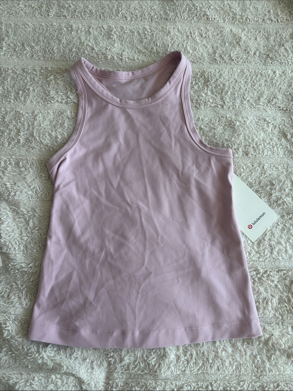 lululemon athletica Lavender Waist-Length Racerback Tank size 4